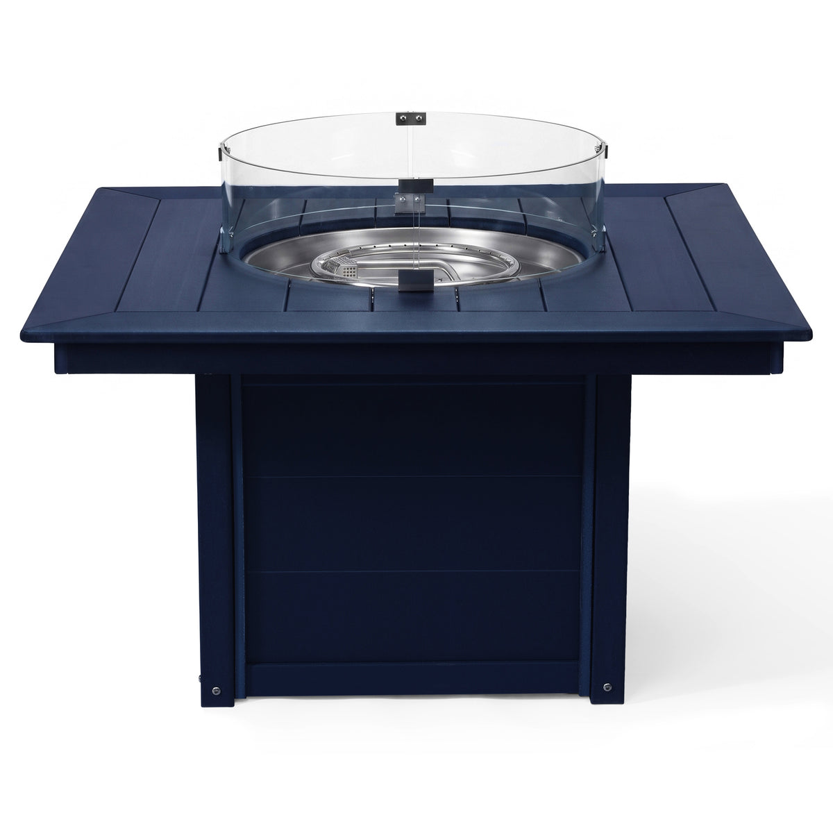 Helios 42" Modern Outdoor Patio Propane Square Fire Pit Table