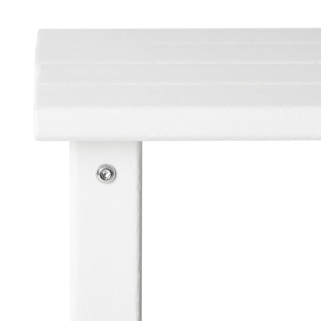 Malibu 14" square outdoor Side table for Adirondack chair