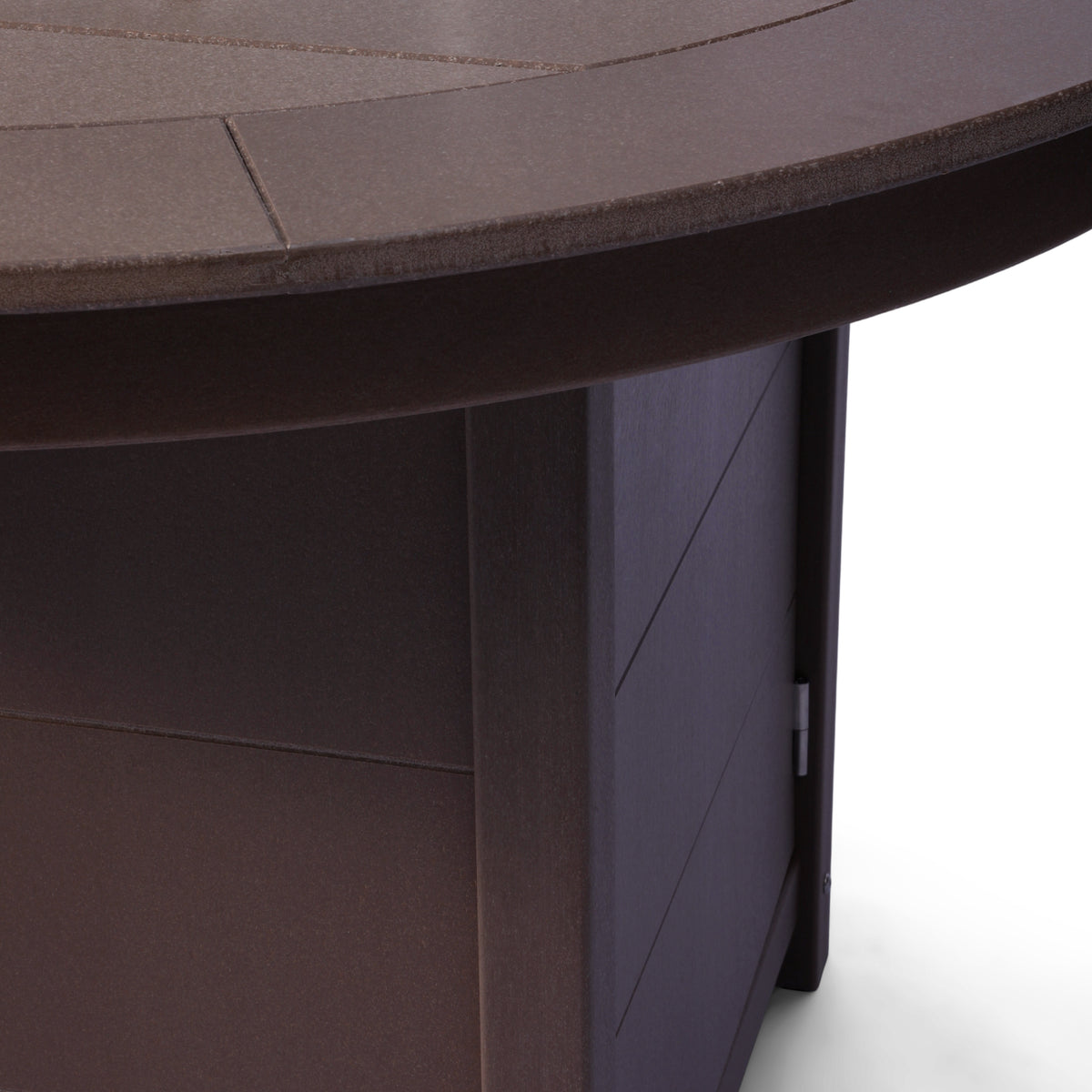 Helios 47" Modern Outdoor Patio Propane Gas Round Fire Pit Table
