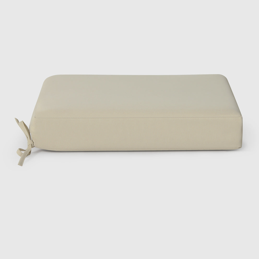 Solace Outdoor Patio Furniture Seat Chair Square Cushions Set of 2, 20" x 19"