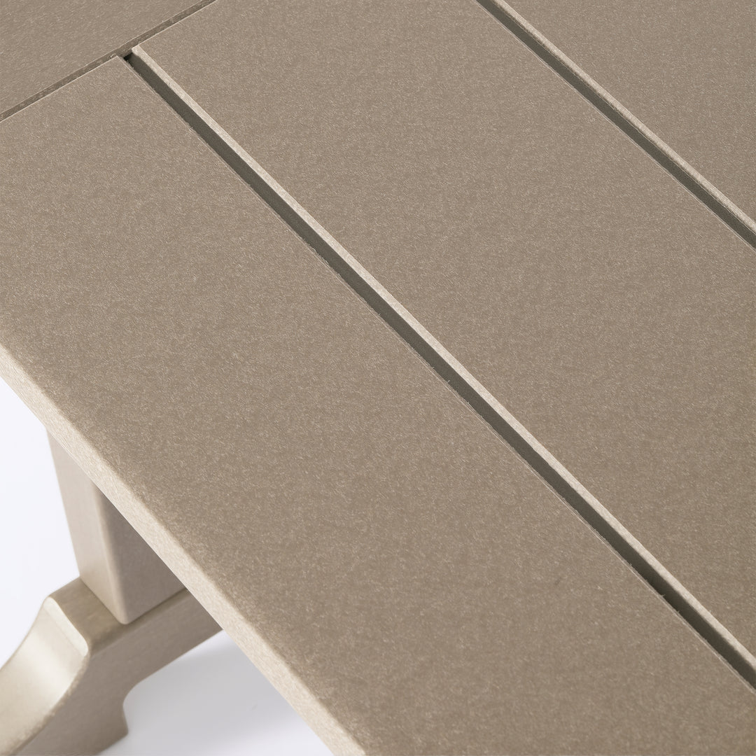 Malibu 65" Outdoor Patio Trestle Dining Bench