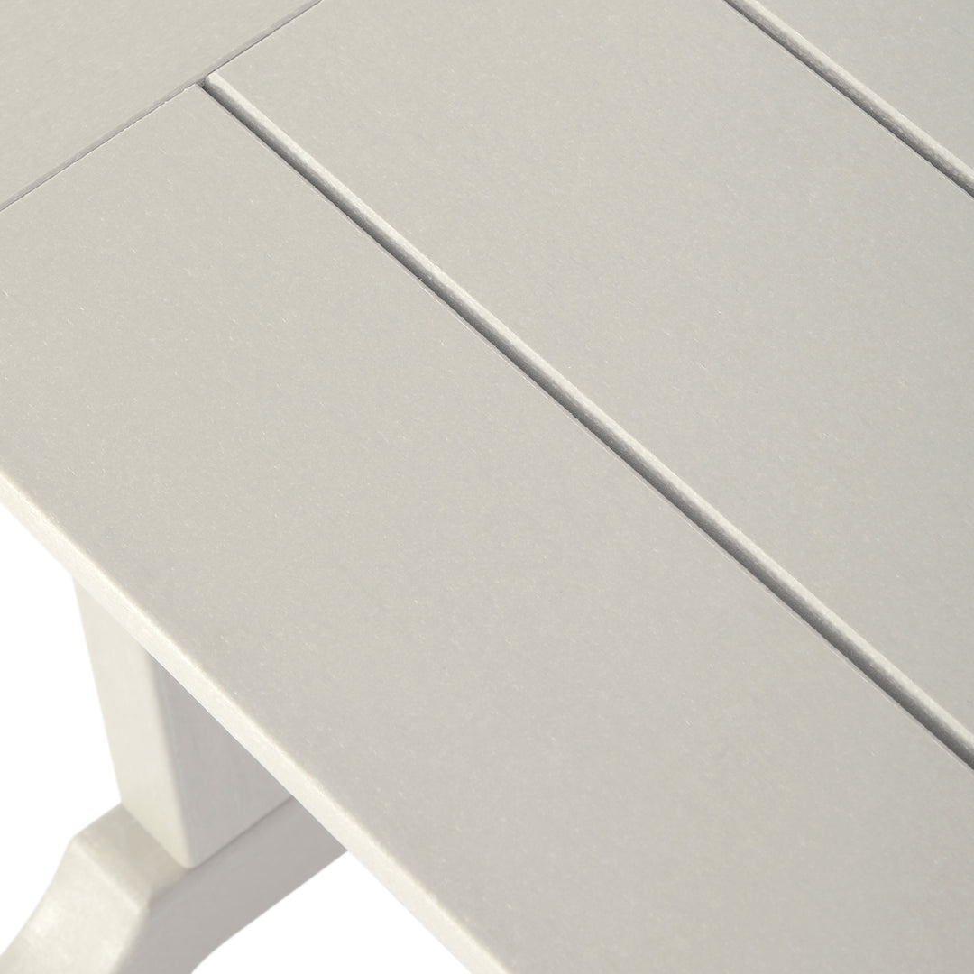 Malibu 65" Outdoor Patio Trestle Dining Bench