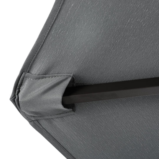 Julia 10 ft. Outdoor / Patio Cantilever Hanging Umbrella