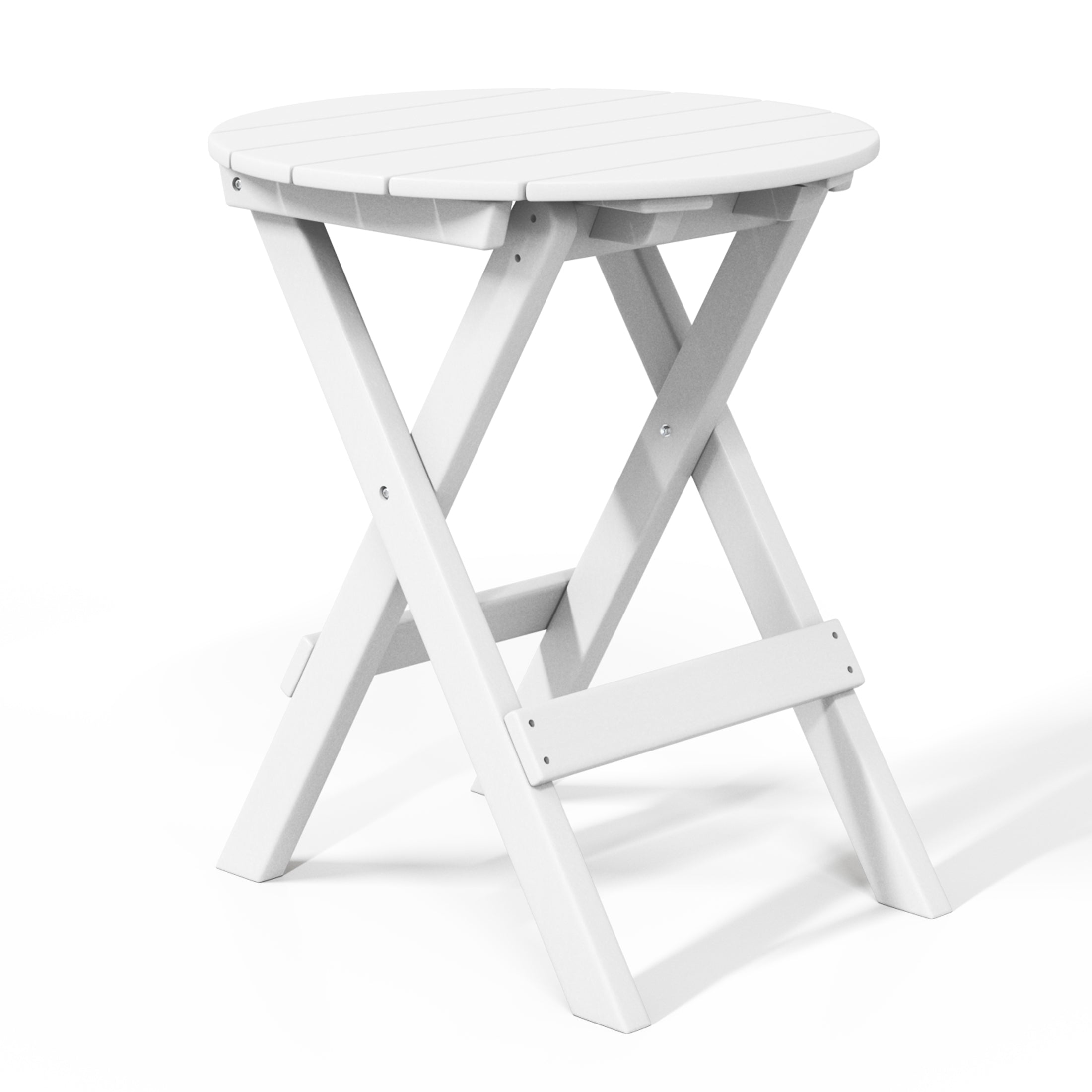 Malibu 3-Piece Outdoor HDPE Folding Patio Bistro Table and Chairs