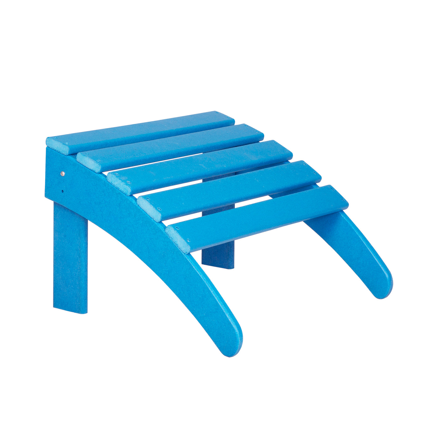 Malibu 2-Piece Classic Folding Adirondack Chair with Ottoman Set