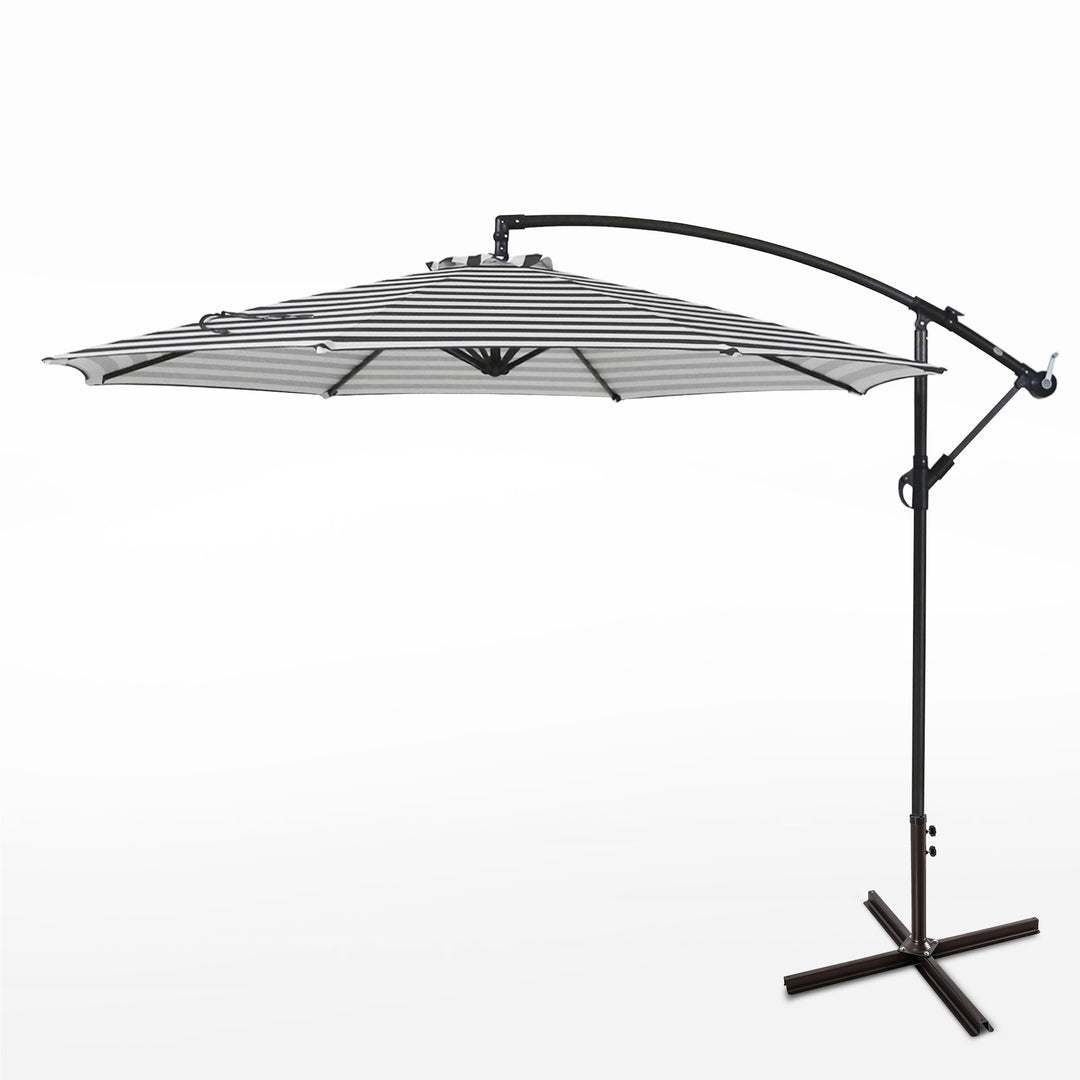 Moriti 10 Ft Outdoor Patio Cantilever Offset Umbrella