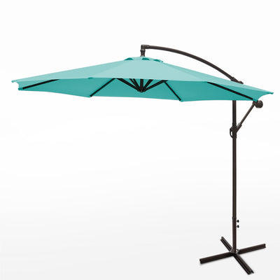 Moriti 10 Ft Outdoor Patio Cantilever Offset Umbrella