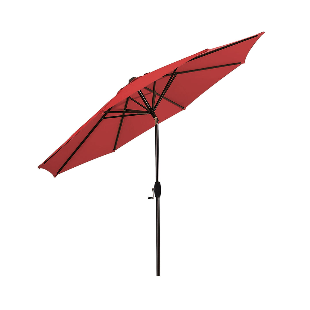 Paolo 9 Ft Outdoor Patio Market Umbrella with Tilt and Crank