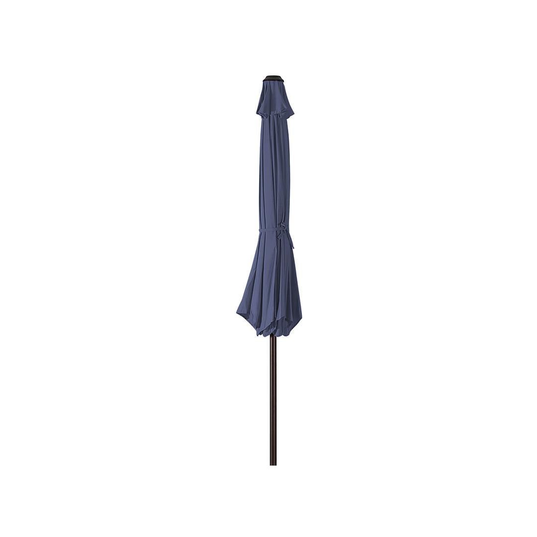 Paolo 9 Ft Outdoor Patio Market Umbrella with Tilt and Crank