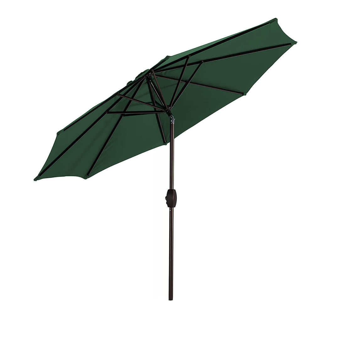 Paolo 9 Ft Outdoor Patio Market Umbrella with Tilt and Crank