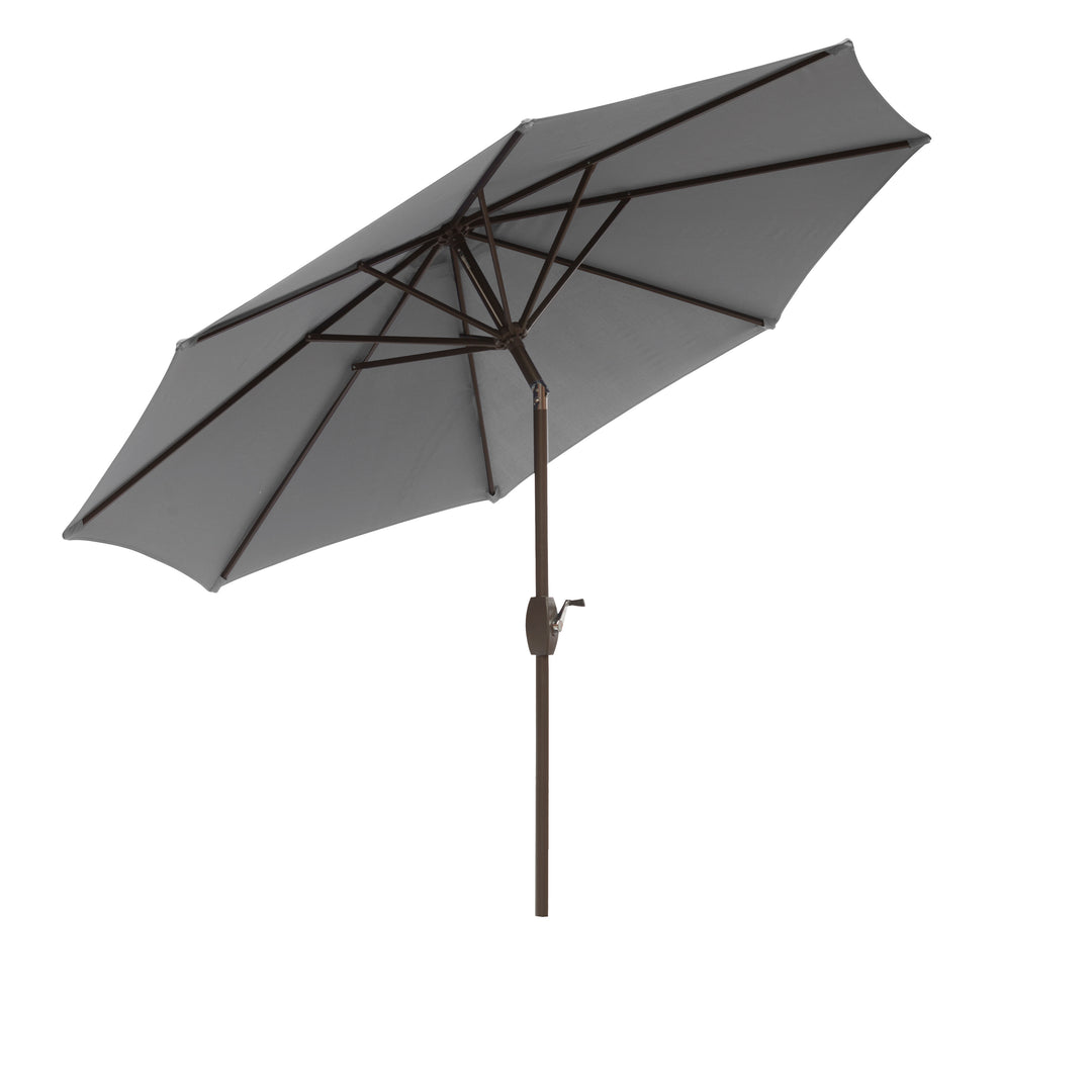 Paolo 9 Ft Outdoor Patio Market Umbrella with Tilt and Crank