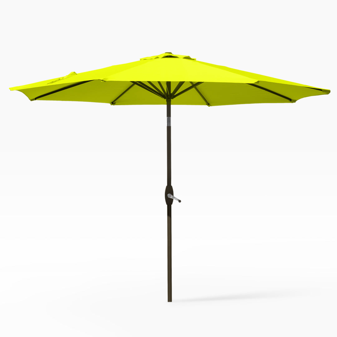 Paolo 9 Ft Outdoor Patio Market Umbrella with Tilt and Crank