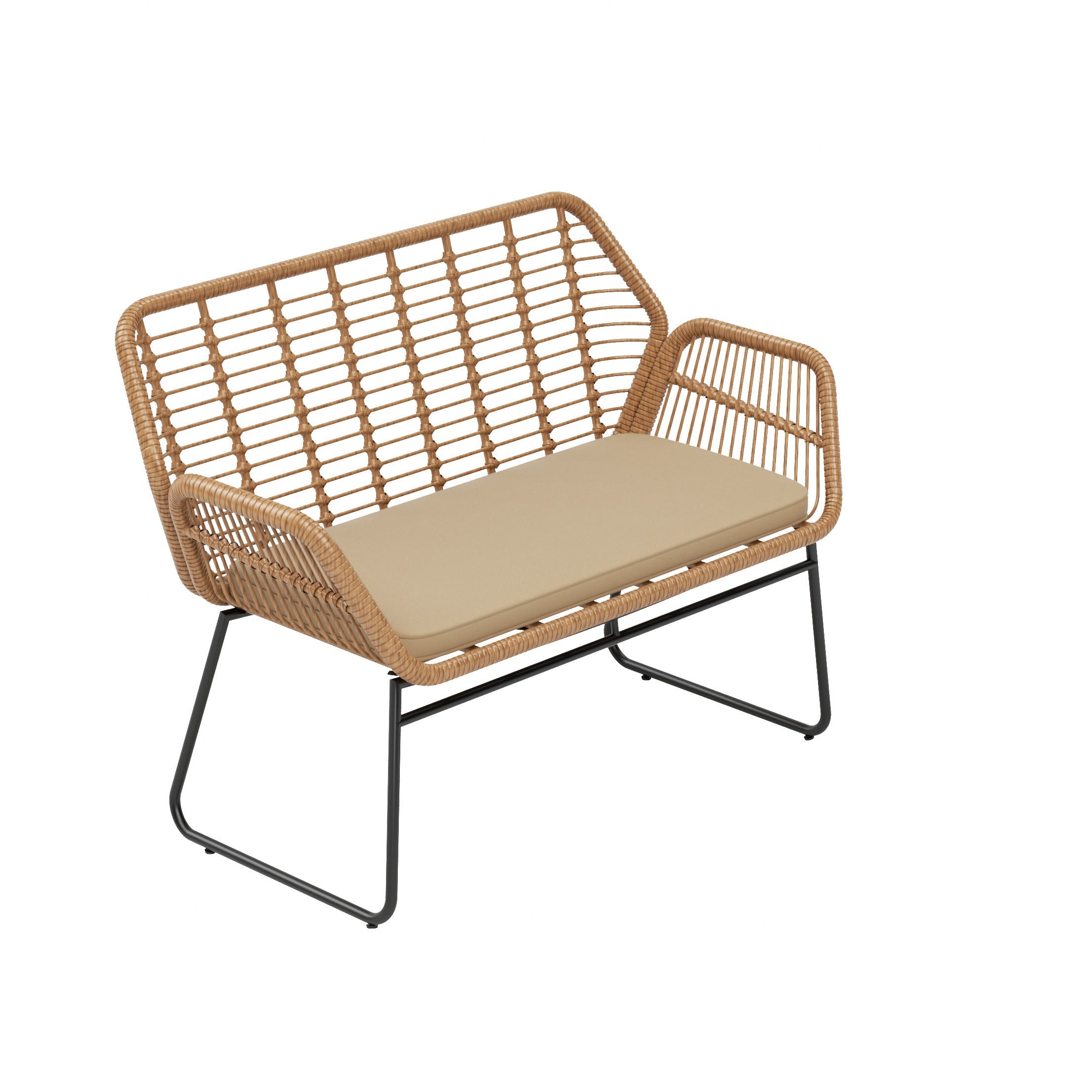 Phamtom 4-Piece Wicker Outdoor Conversation Set