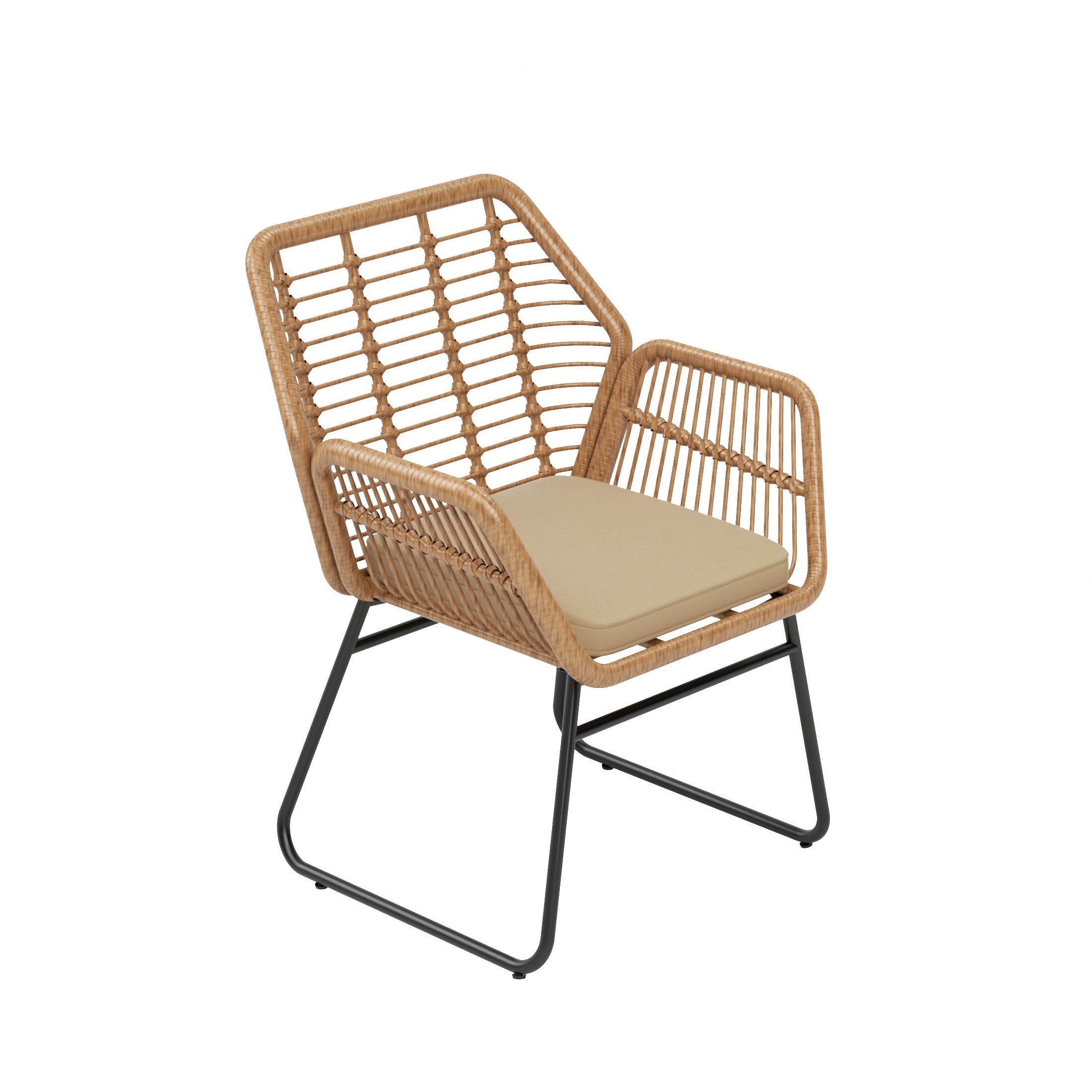 Phamtom 4-Piece Wicker Outdoor Conversation Set