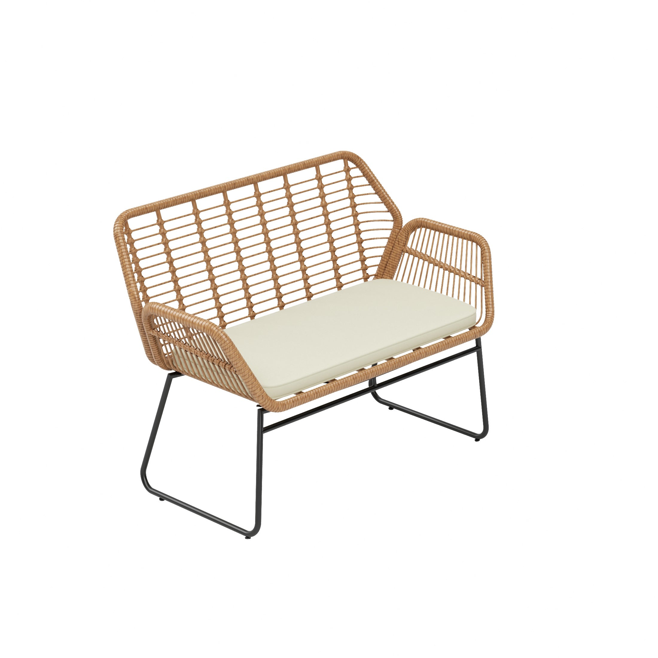 Phamtom 4-Piece Wicker Outdoor Conversation Set