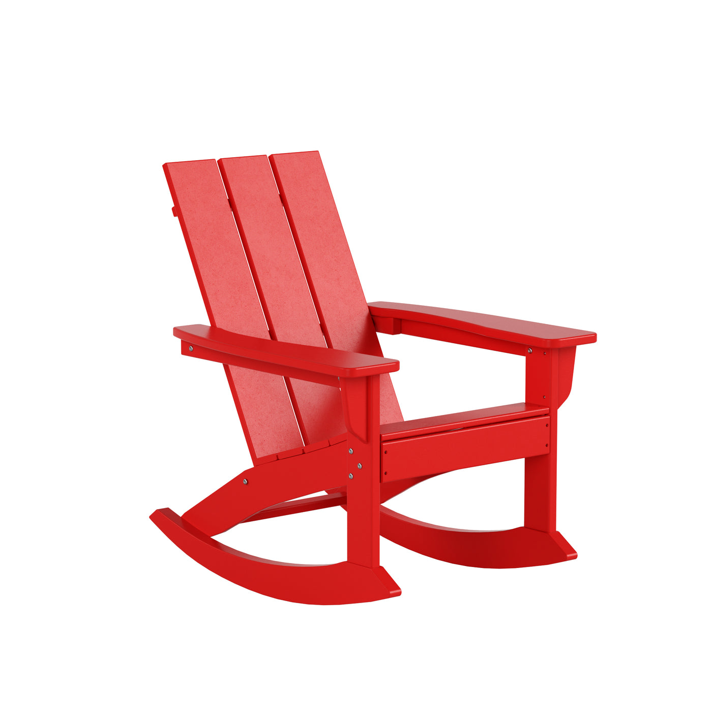 Ashore Outdoor Patio Modern Adirondack Rocking Chair