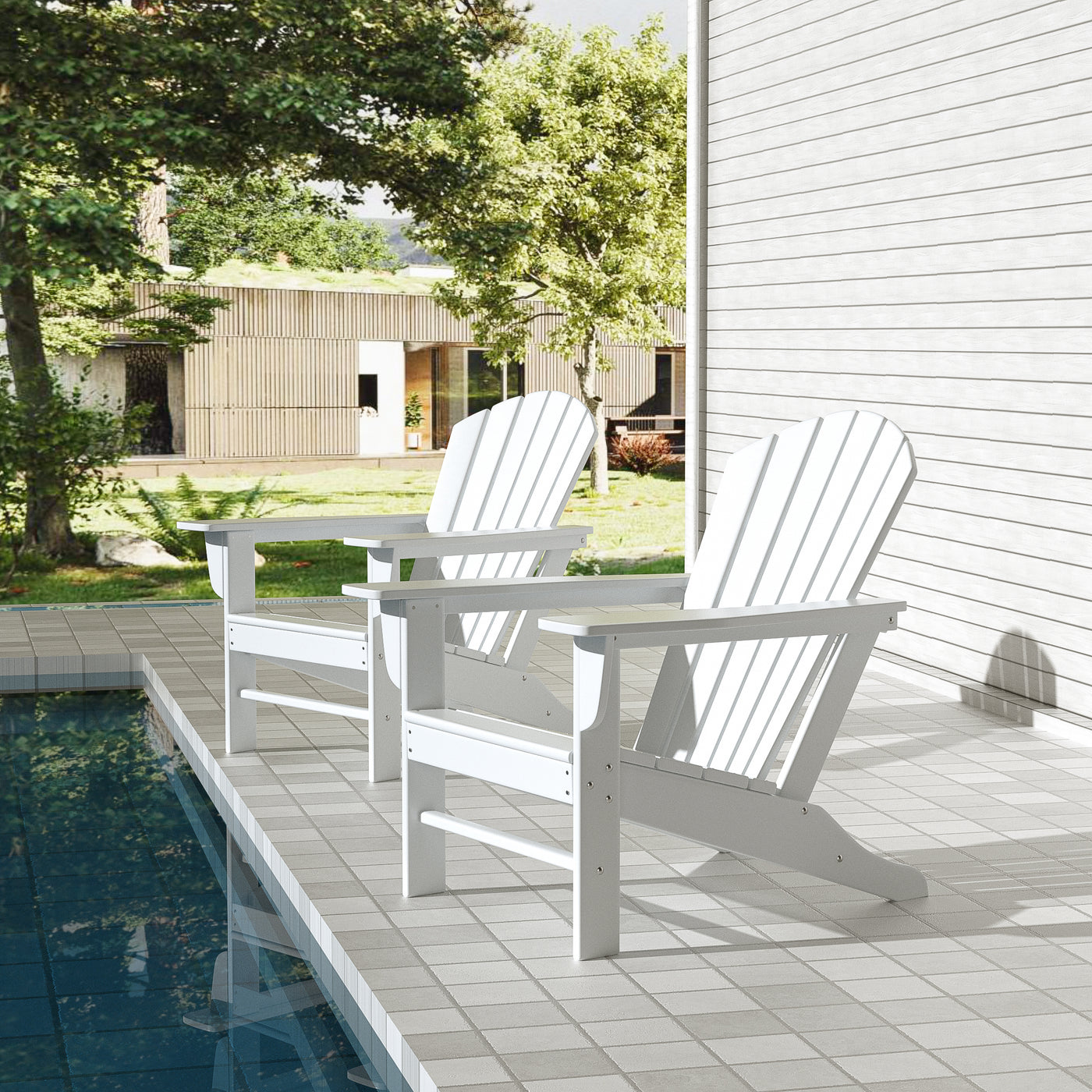 Dylan Outdoor Adirondack Chair (Set of 2)