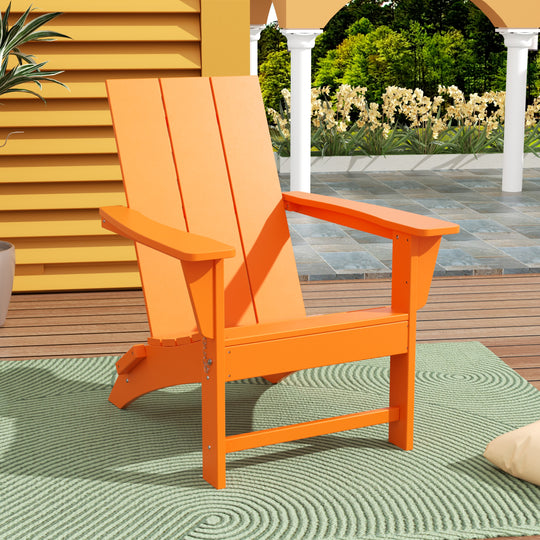 Ashore Modern Outdoor Folding Adirondack Chair