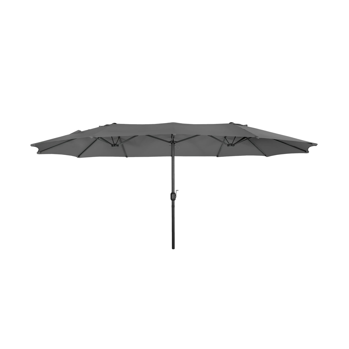 Aiden 15 Ft Double Sided Outdoor Twin Market Umbrella
