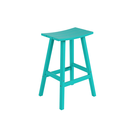 Malibu 29" Outdoor Patio Adirondack Bar Stool