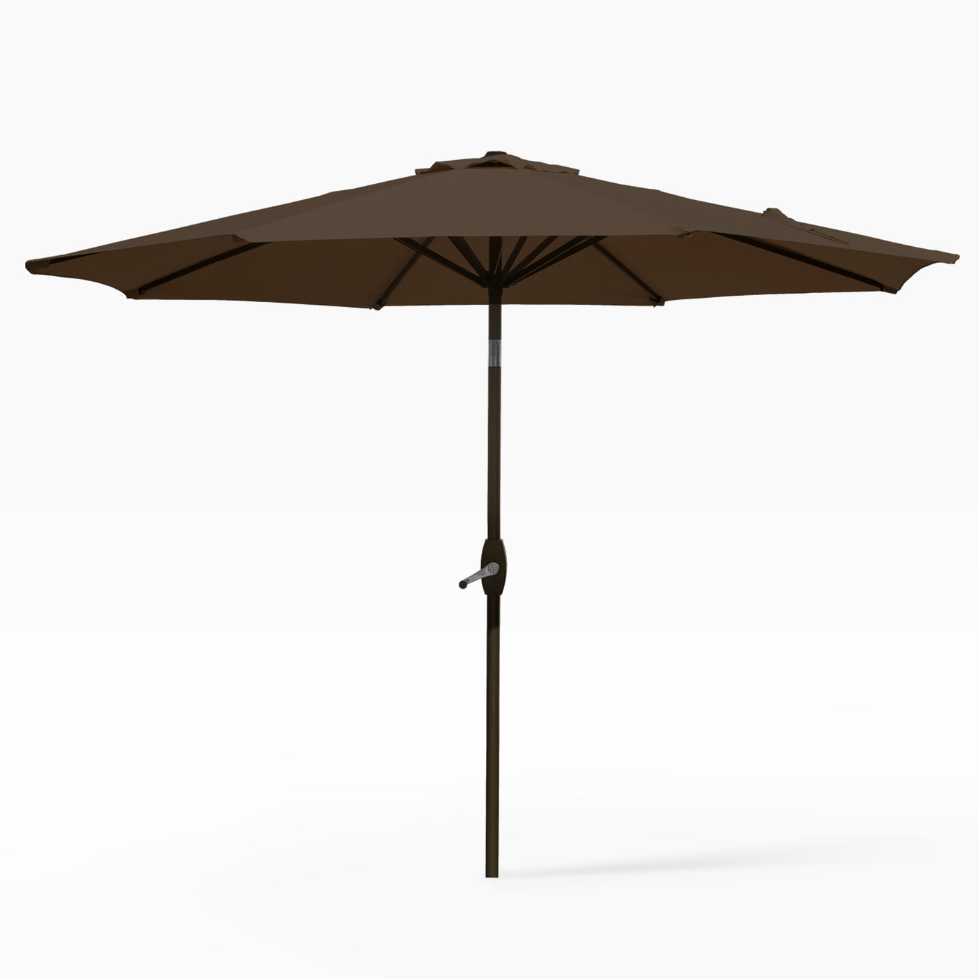 Paolo 9 Ft Outdoor Patio Market Umbrella with Tilt and Crank