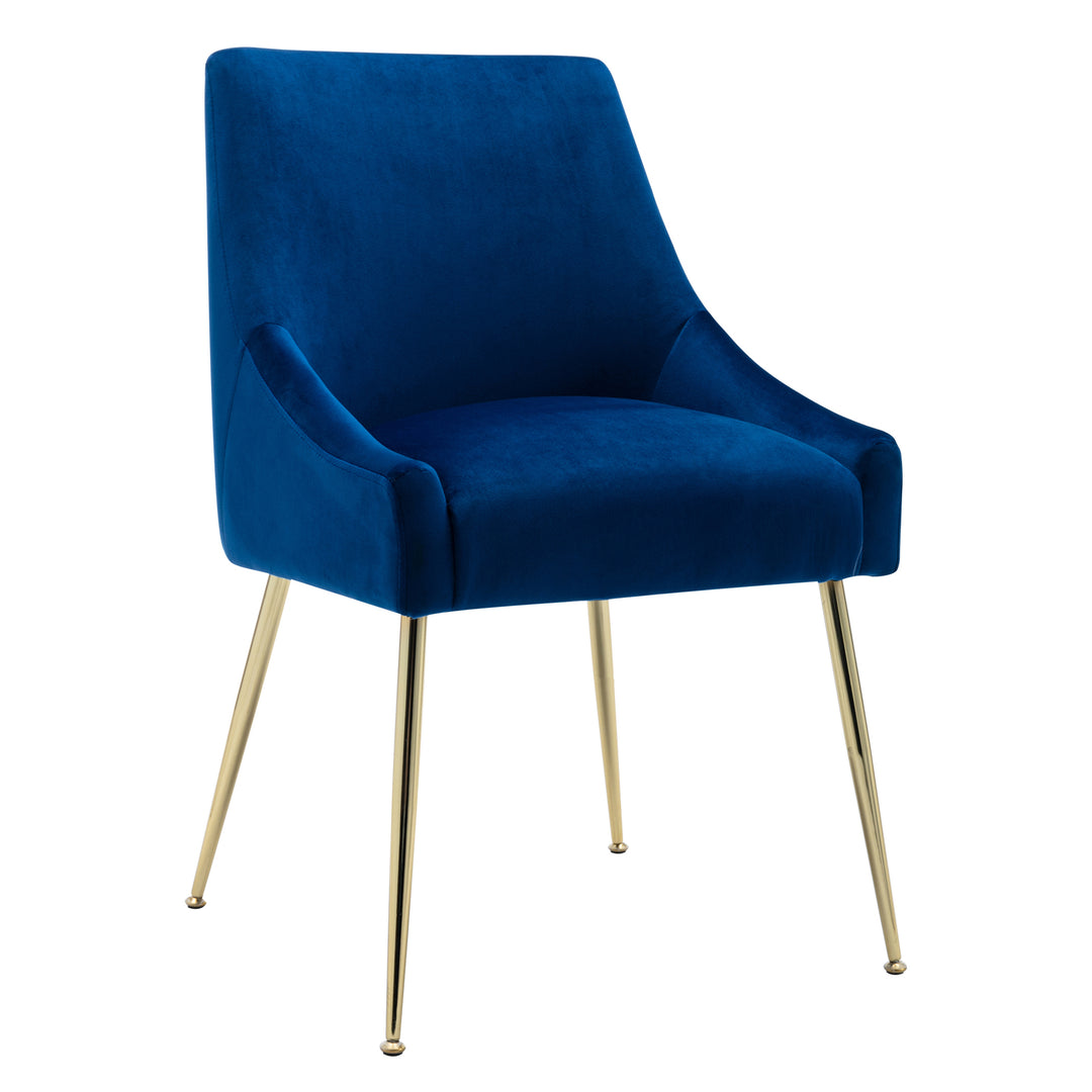 Carlo Upholstered Velvet Accent Chair