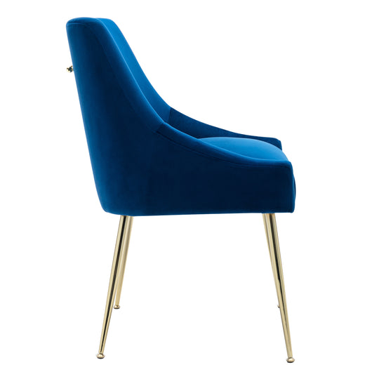 Carlo Upholstered Velvet Accent Chair