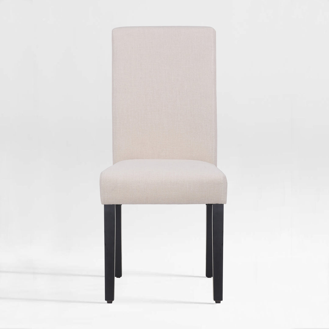 Lenox Upholstered Linen Fabric Dining Chair