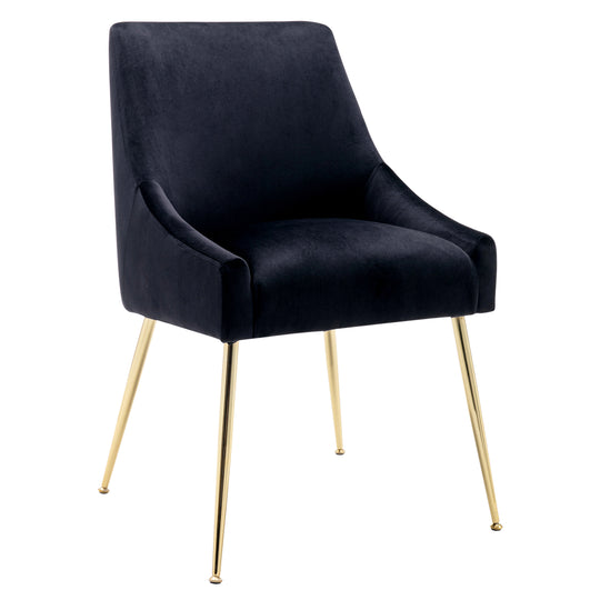 Carlo Upholstered Velvet Accent Chair