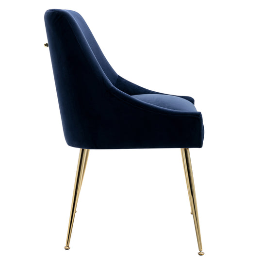 Carlo Upholstered Velvet Accent Chair