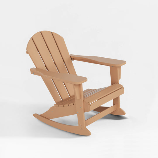 Malibu Outdoor Patio Porch Rocking Adirondack Chair