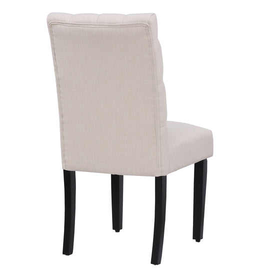 Hayes Upholstered Button Tufted Dining Chair