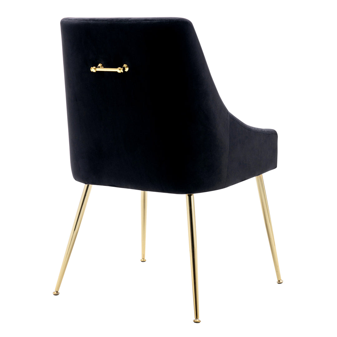 Carlo Upholstered Velvet Accent Chair