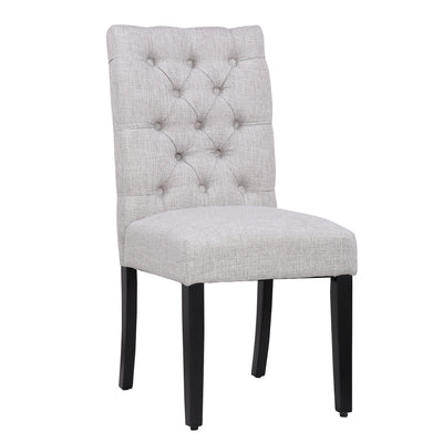 Hayes Upholstered Button Tufted Dining Chair