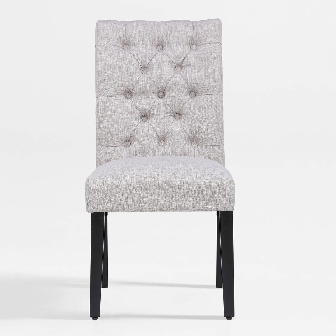 Hayes Upholstered Button Tufted Dining Chair