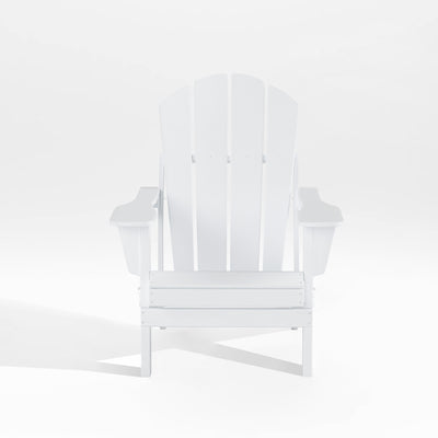 Malibu Outdoor Folding Poly Adirondack Chair