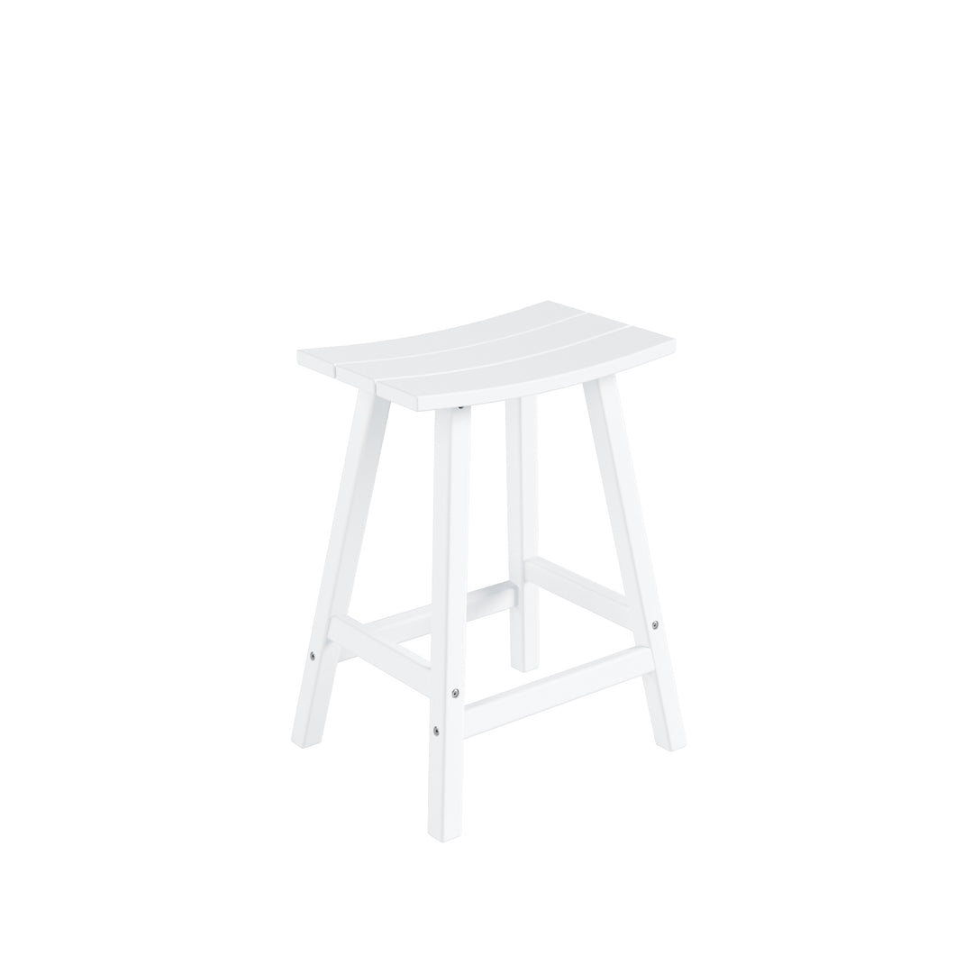 Malibu 24" Outdoor Patio Adirondack Counter Stool