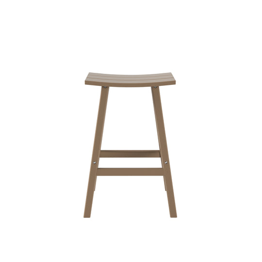 Malibu 29" Outdoor Patio Adirondack Bar Stool