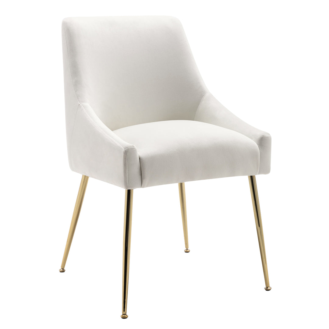 Carlo Upholstered Velvet Accent Chair