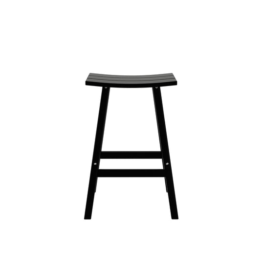 Malibu 29" Outdoor Patio Adirondack Bar Stool