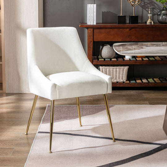 Carlo Upholstered Velvet Accent Chair