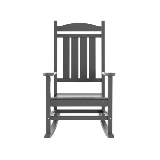 Malibu Outdoor Patio Poly Classic Porch Rocking Chair