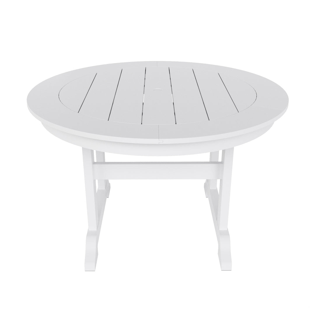 Malibu 47" Round Dining Table for Outdoor Patio