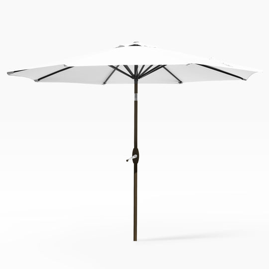 Paolo 9 Ft Outdoor Patio Market Umbrella with Tilt and Crank