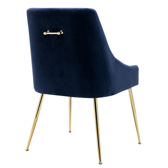 Carlo Upholstered Velvet Accent Chair