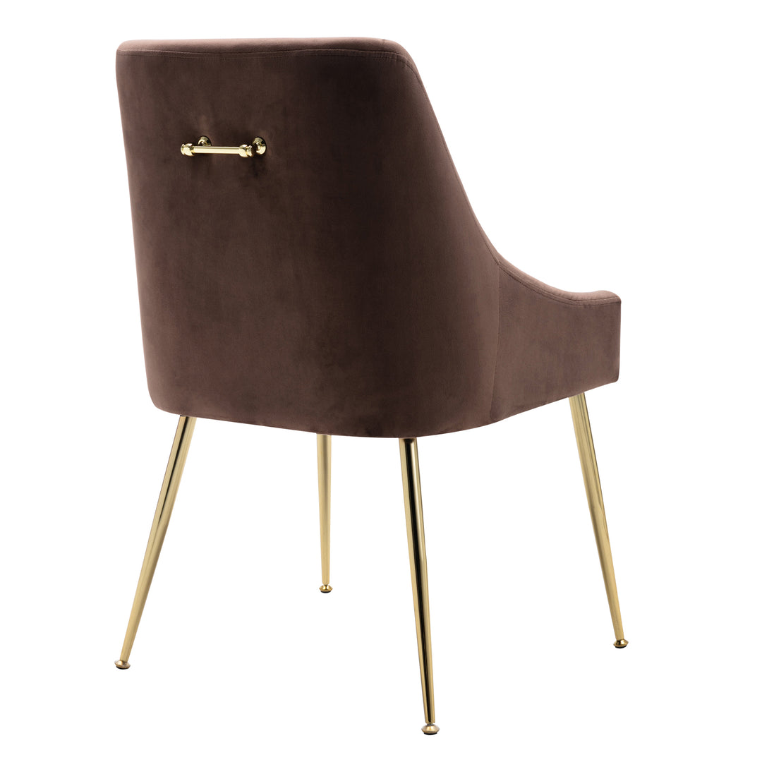 Carlo Upholstered Velvet Accent Chair