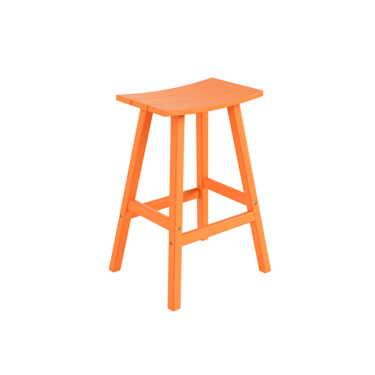 Malibu 29" Outdoor Patio Adirondack Bar Stool