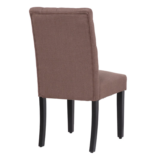 Hayes Upholstered Button Tufted Dining Chair