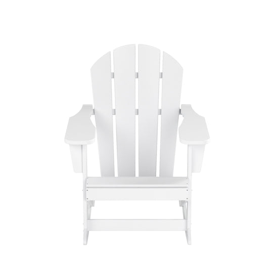 Malibu Outdoor Patio Porch Rocking Adirondack Chair