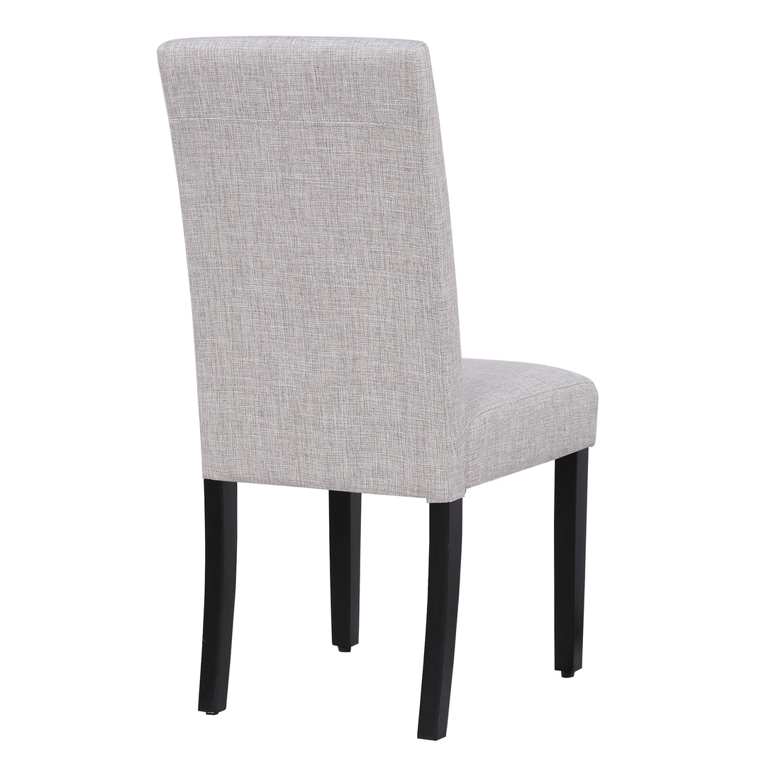 Lenox Upholstered Linen Fabric Dining Chair (Set of 2)